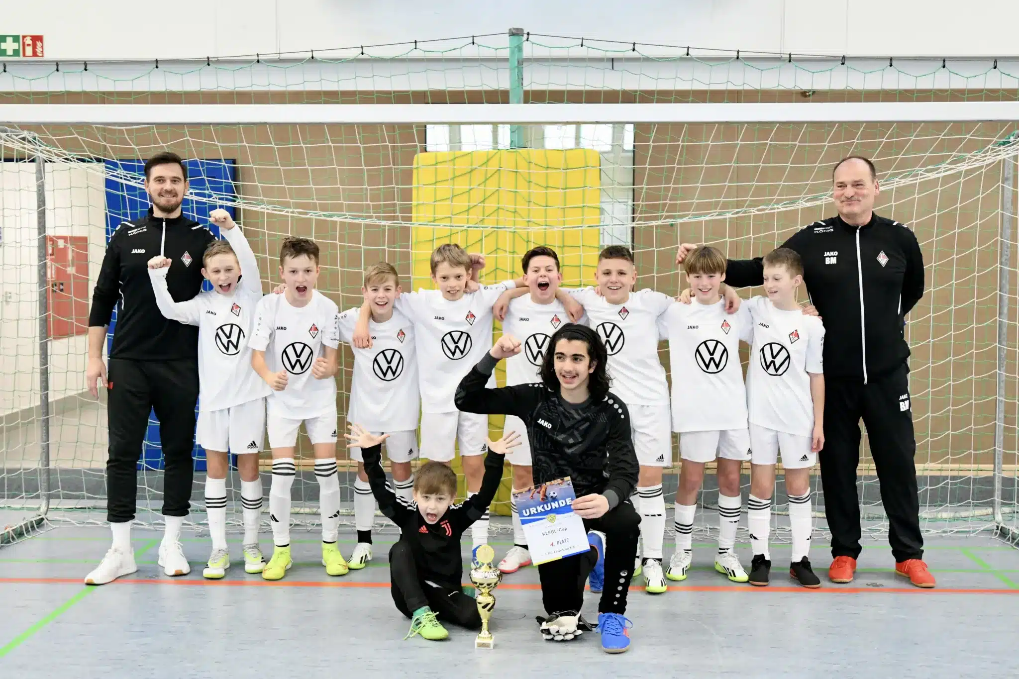 1. FC Frankfurt gewinnt Klebl-Cup 35