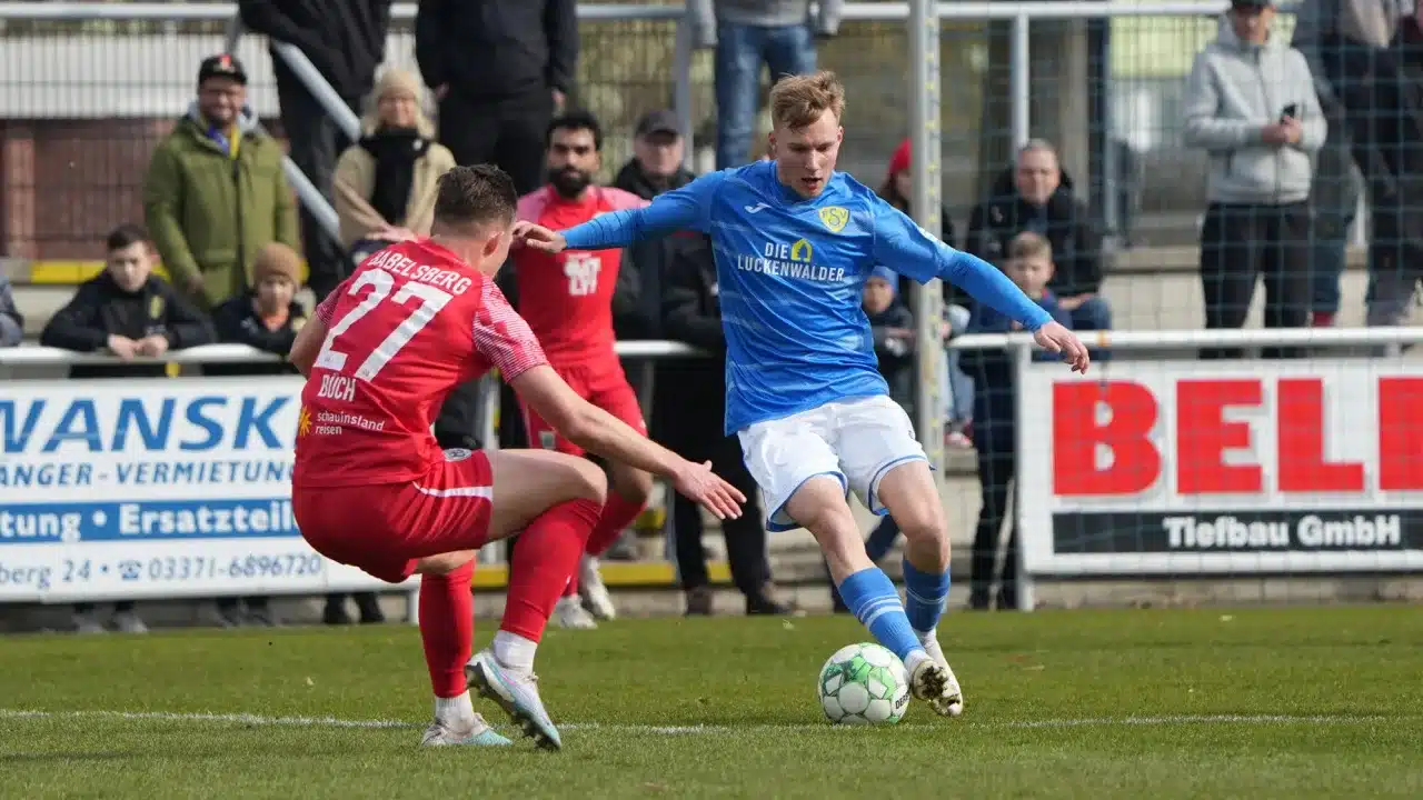 Babelsberg dreht Hinrundenergebnis und siegt verdient 10 Babelsberg dreht Hinrundenergebnis und siegt verdient 10