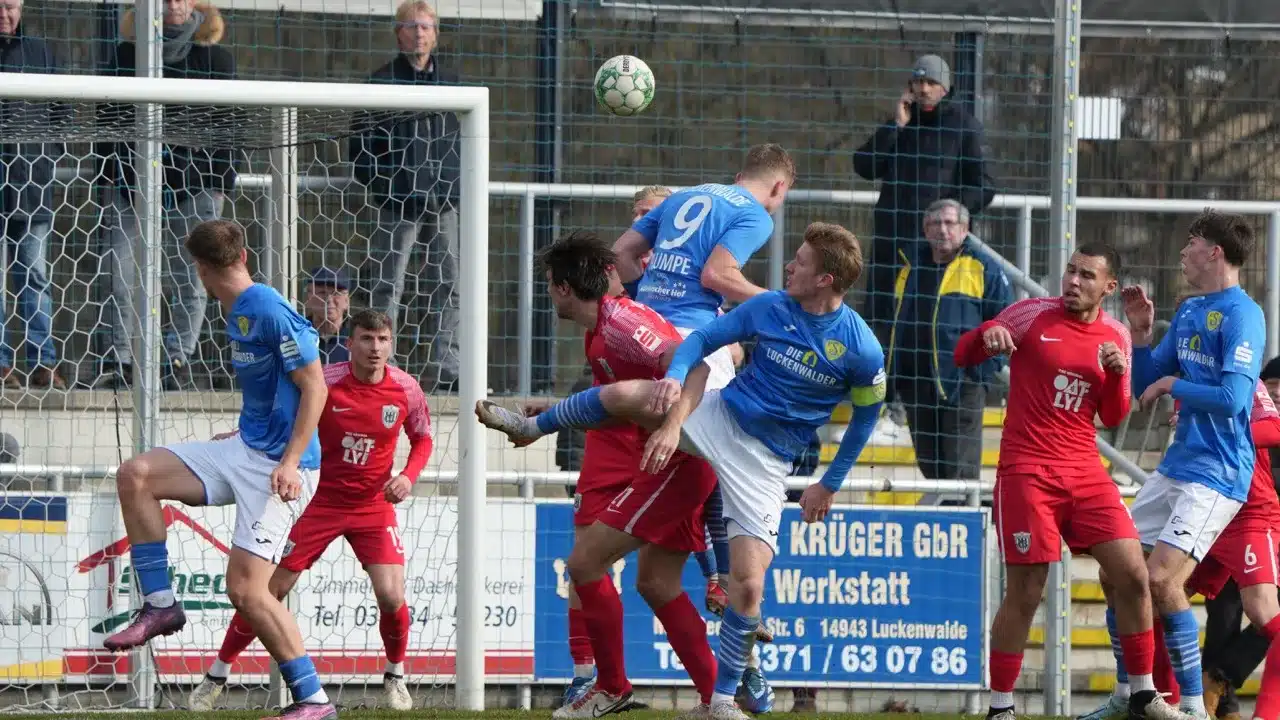 Babelsberg dreht Hinrundenergebnis und siegt verdient 13 Babelsberg dreht Hinrundenergebnis und siegt verdient 13