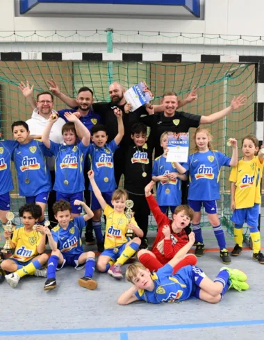 Blaues FSV-Team gewinnt RS Fliesen-Design-Cup 18