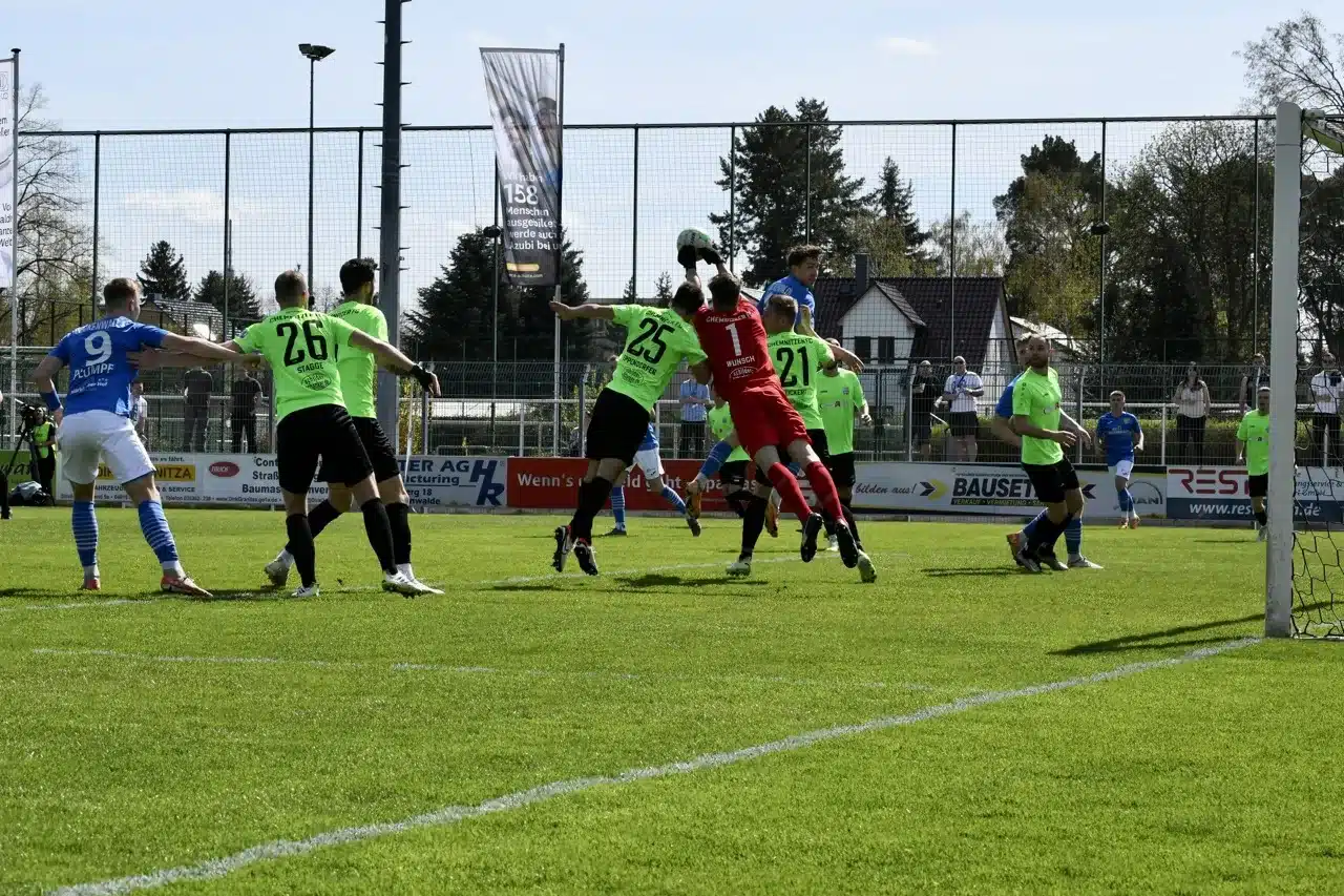 Chemnitzer Sieg in einem ausgeglichenen Spiel 7