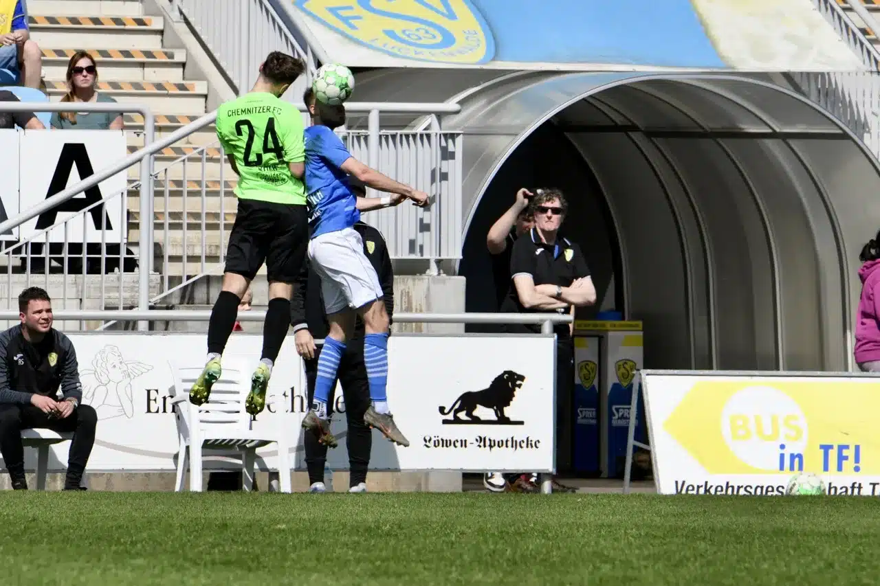 Chemnitzer Sieg in einem ausgeglichenen Spiel 16