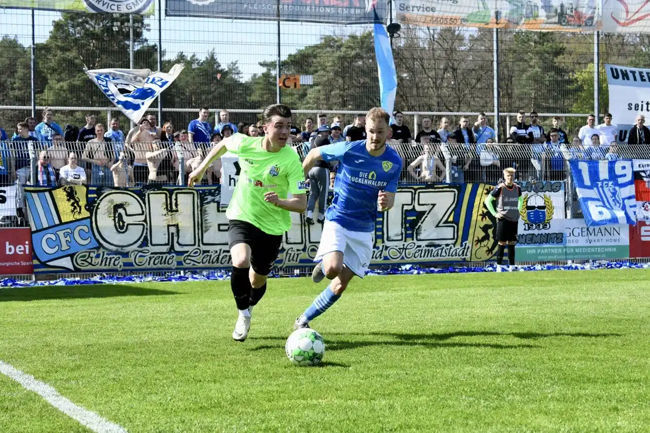 Chemnitzer Sieg in einem ausgeglichenen Spiel 18