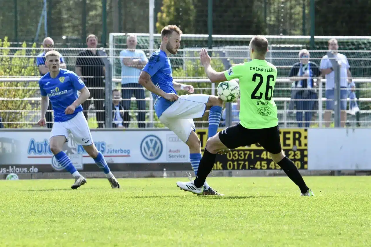 Chemnitzer Sieg in einem ausgeglichenen Spiel 24