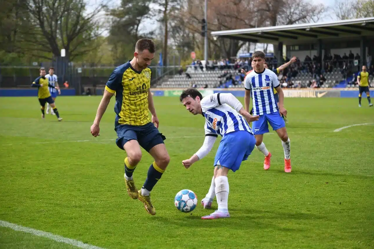 Gastspiel bei der Hertha-Reserve 5