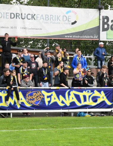 Danke an den Support unseres Fanklubs 16