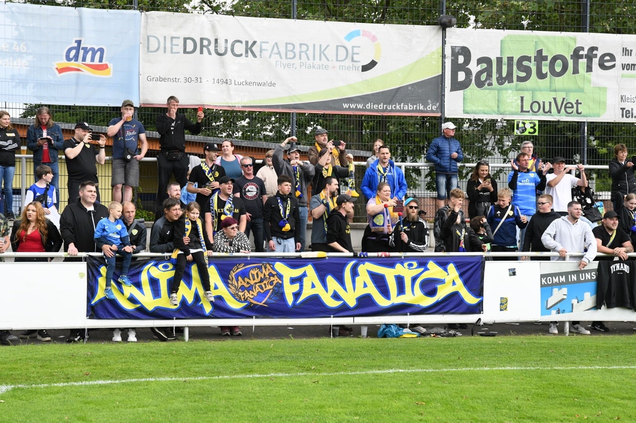 Danke an den Support unseres Fanklubs 16