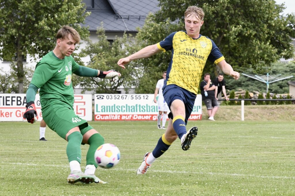 Testspiel gegen Eilenburg endet unentschieden 32