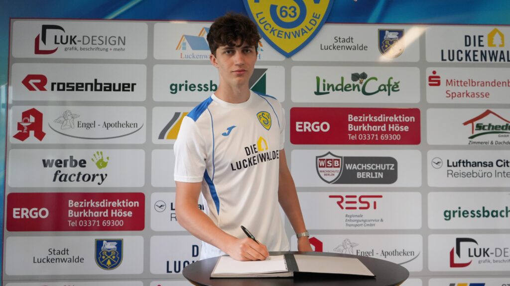 Achter Zugang: Wir verpflichten Moritz Markowski 1