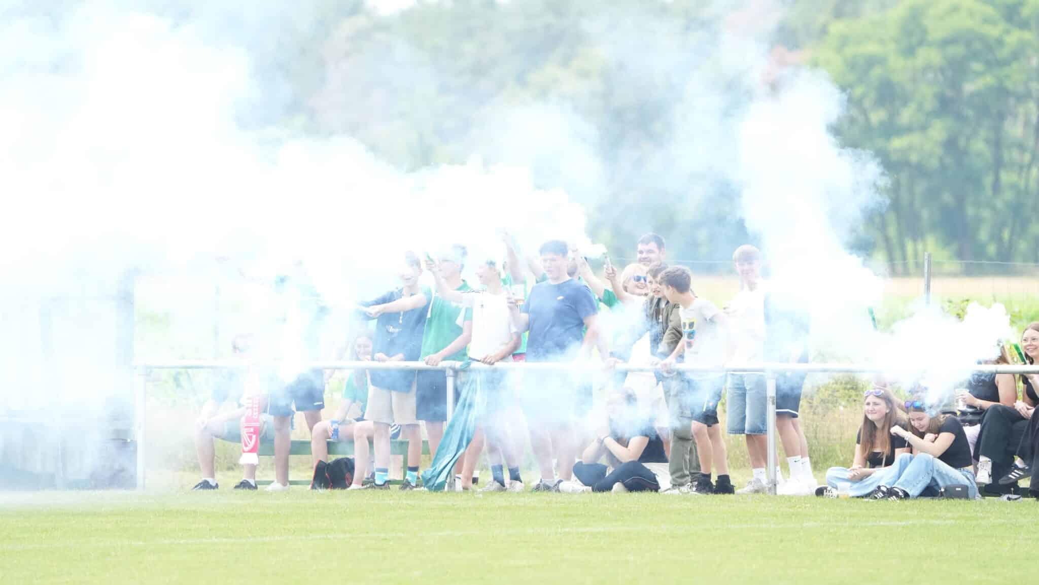 Regionalliga-Team testet beim SV Grün-Weiß Linda 1