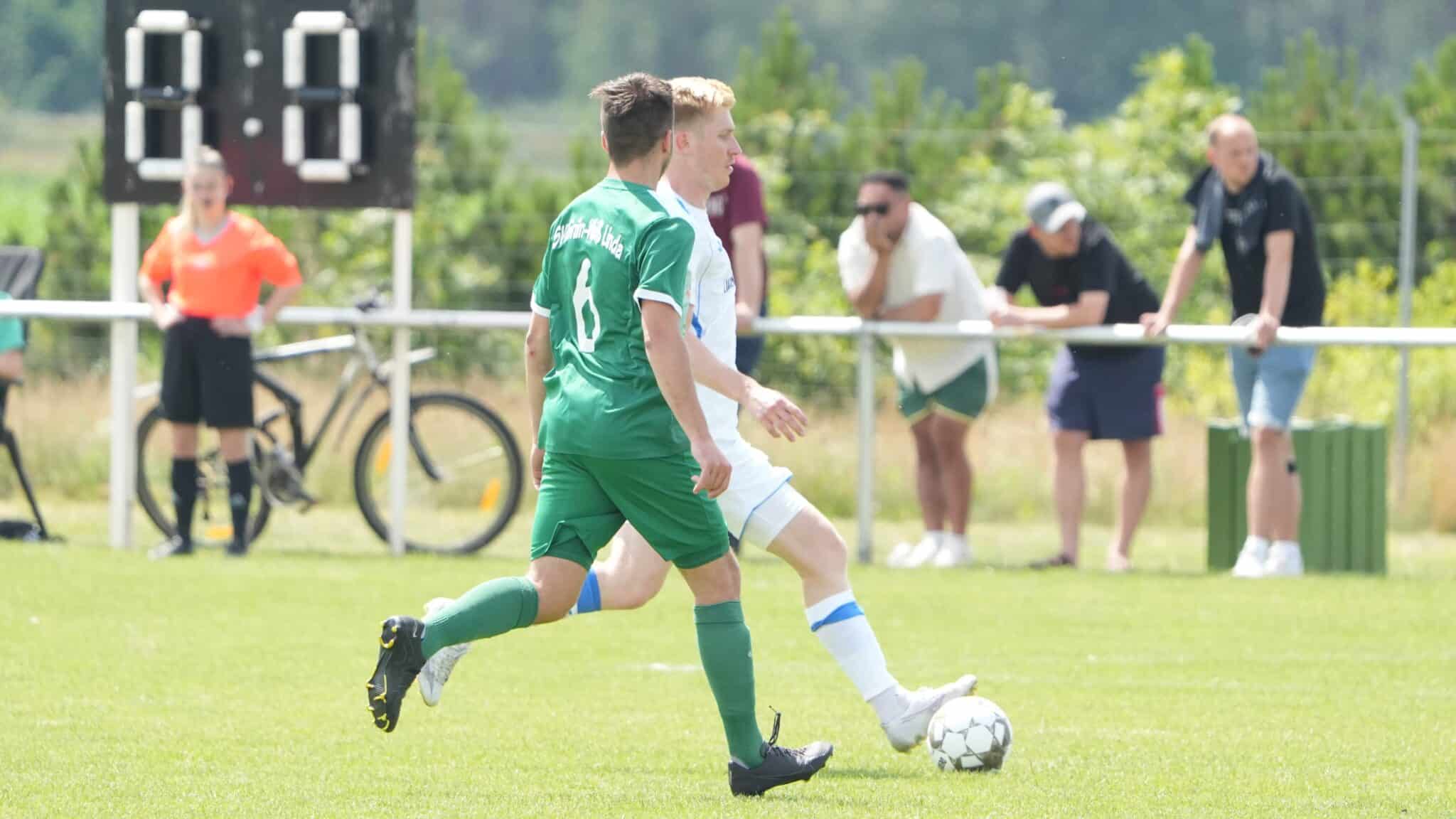 Regionalliga-Team testet beim SV Grün-Weiß Linda 4