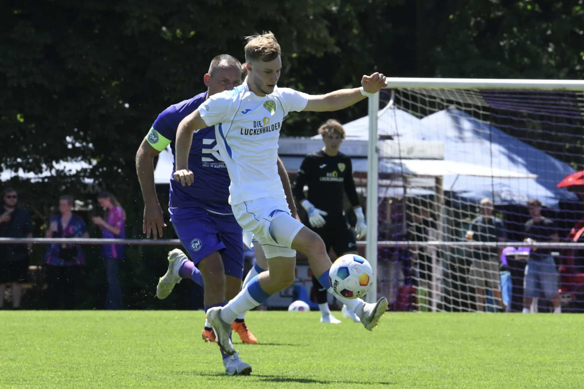 Erfolgreicher Test bei Eintracht Mahlsdorf 1