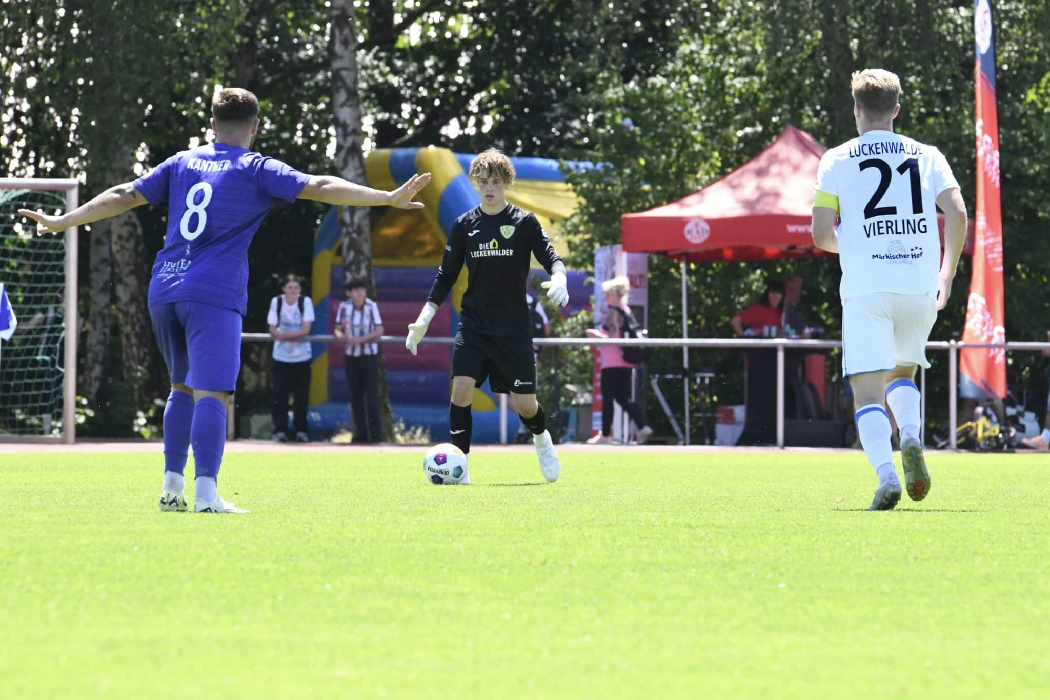 Erfolgreicher Test bei Eintracht Mahlsdorf 2