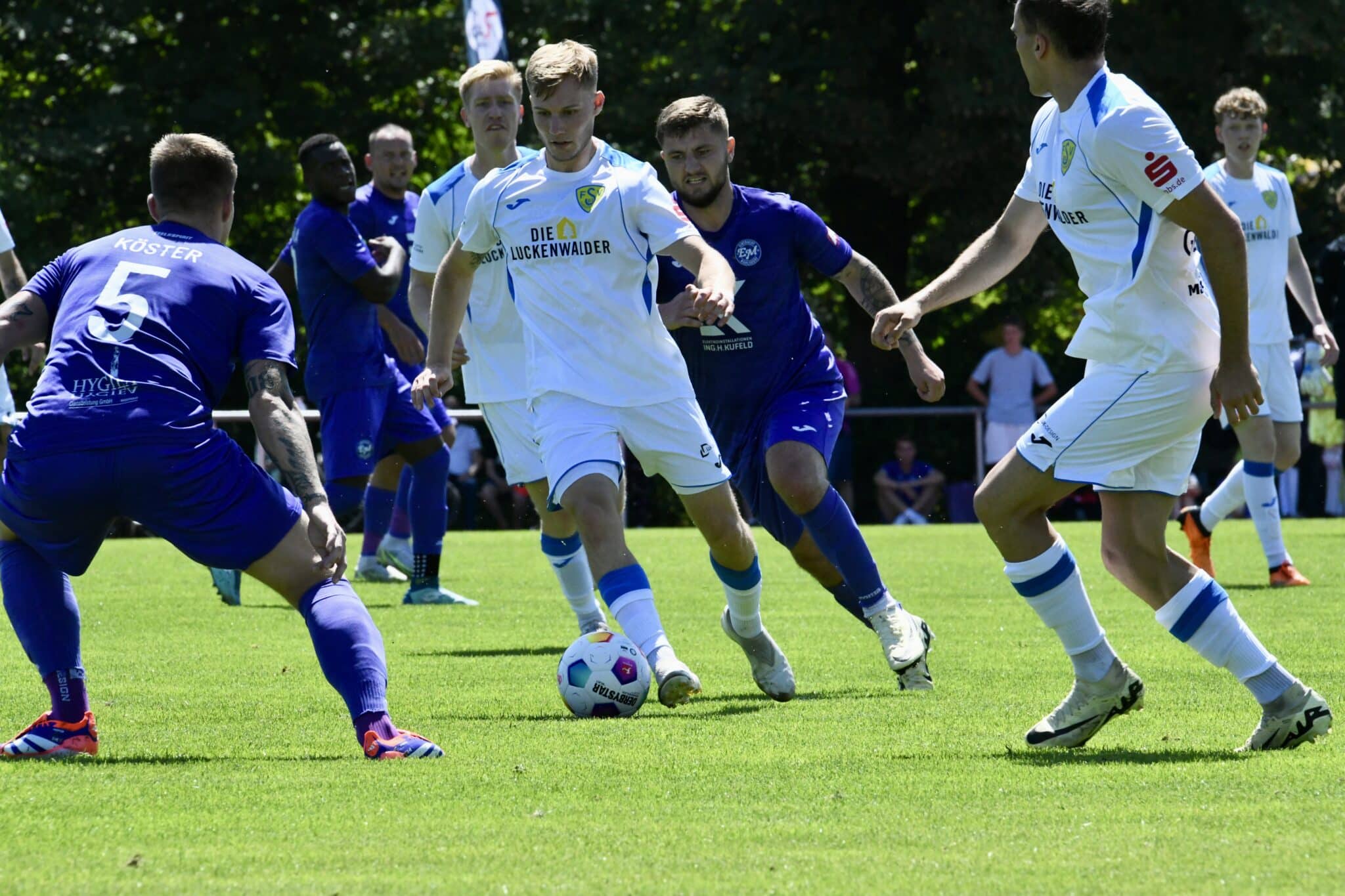 Erfolgreicher Test bei Eintracht Mahlsdorf 5