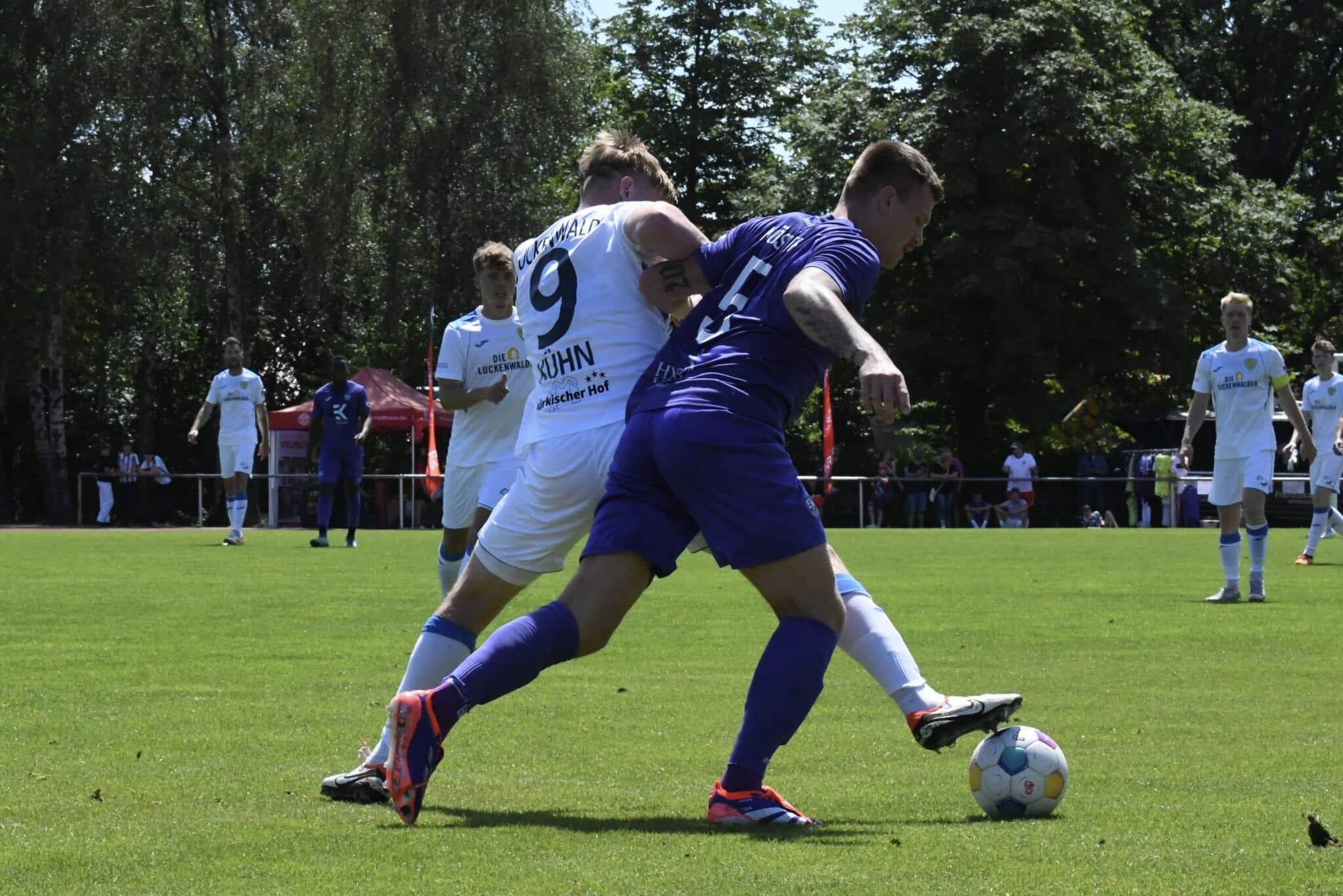 Erfolgreicher Test bei Eintracht Mahlsdorf 9