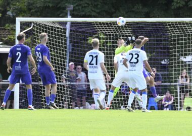 Erfolgreicher Test bei Eintracht Mahlsdorf 1