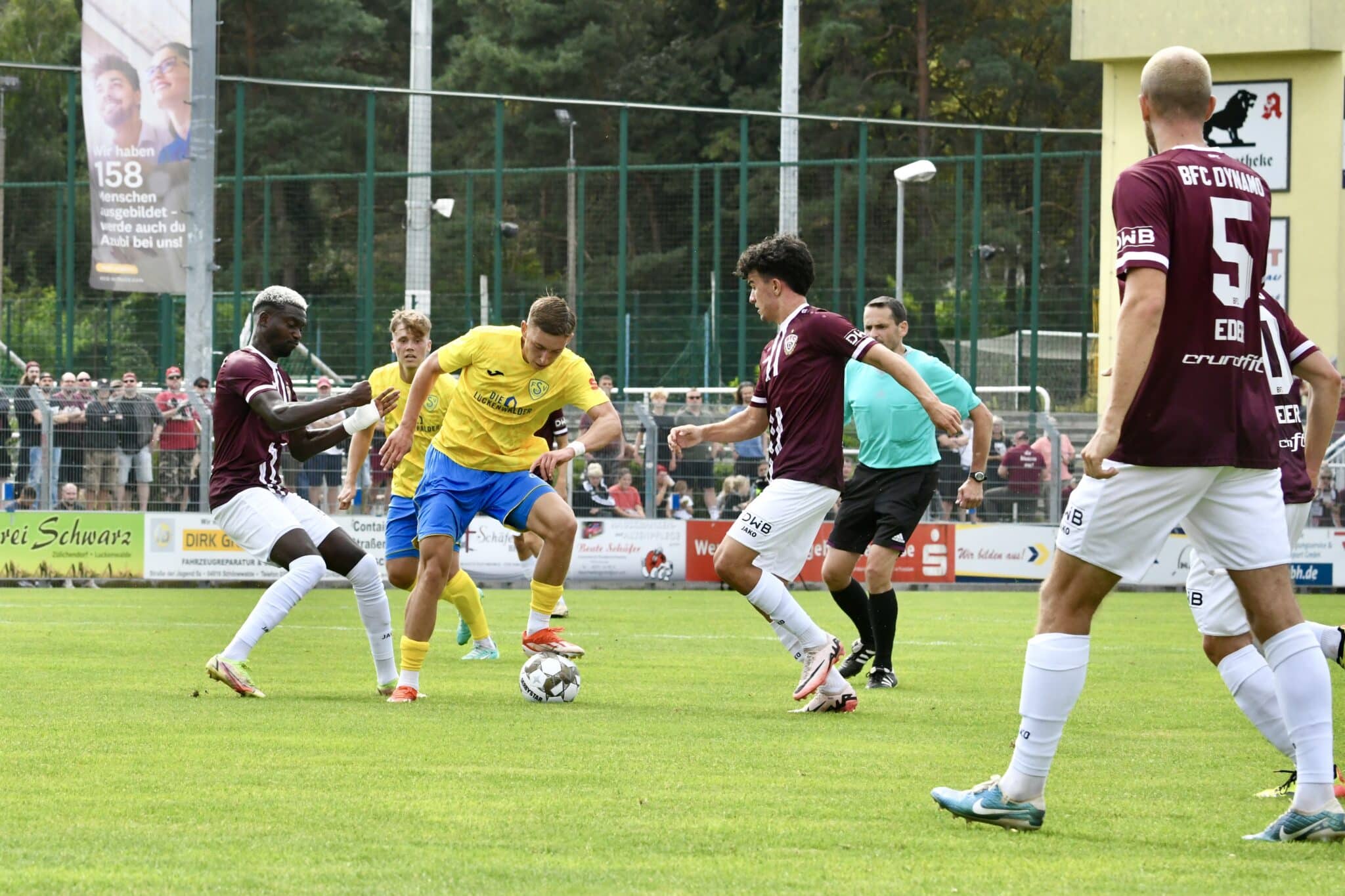 Auch dieses Remis gegen den BFC Dynamo war leistungsgerecht 12