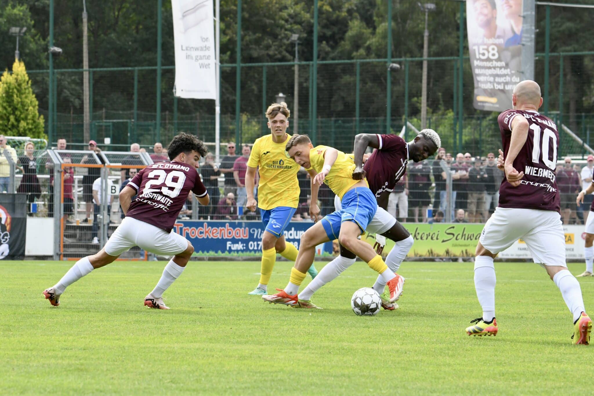 Auch dieses Remis gegen den BFC Dynamo war leistungsgerecht 13