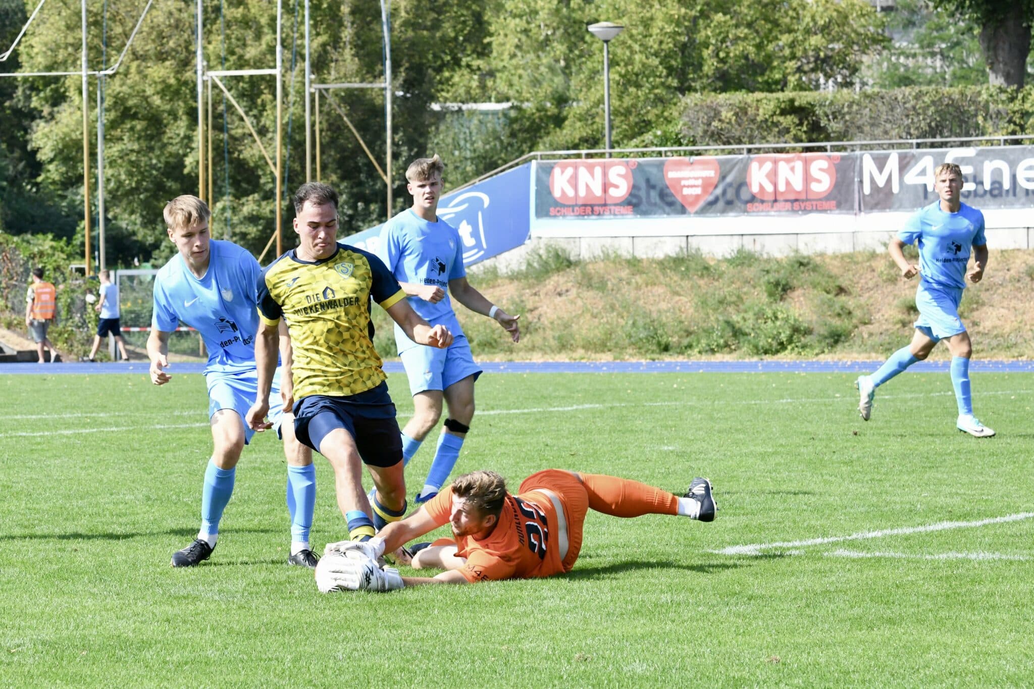 Furioser Beginn, rote Karten und bitteres Ende für den FSV  39