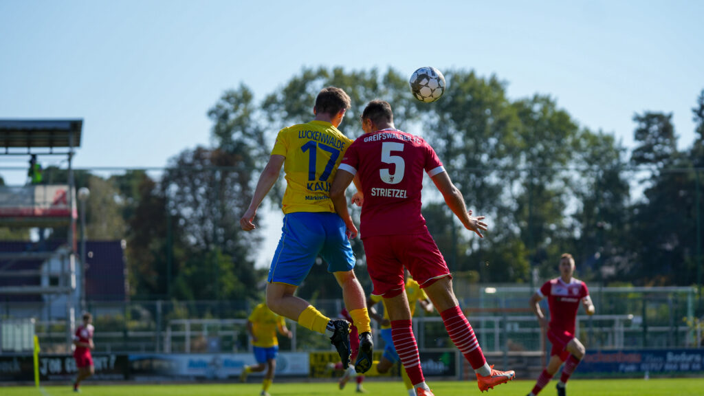 Erster Saisonsieg für den FSV 63 Luckenwalde: 2:1 gegen den Greifswalder FC 8 FSV 63 Luckenwalde
Greifswalder FC