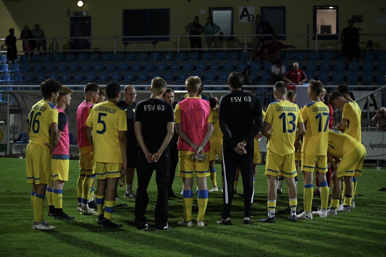 U19 verliert Saisonauftakt gegen die SG Bornim 23