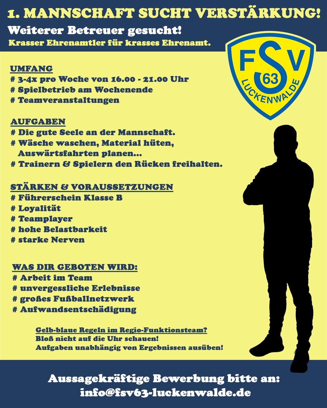 Wir suchen Verstärkung 2 Wir suchen Verstärkung