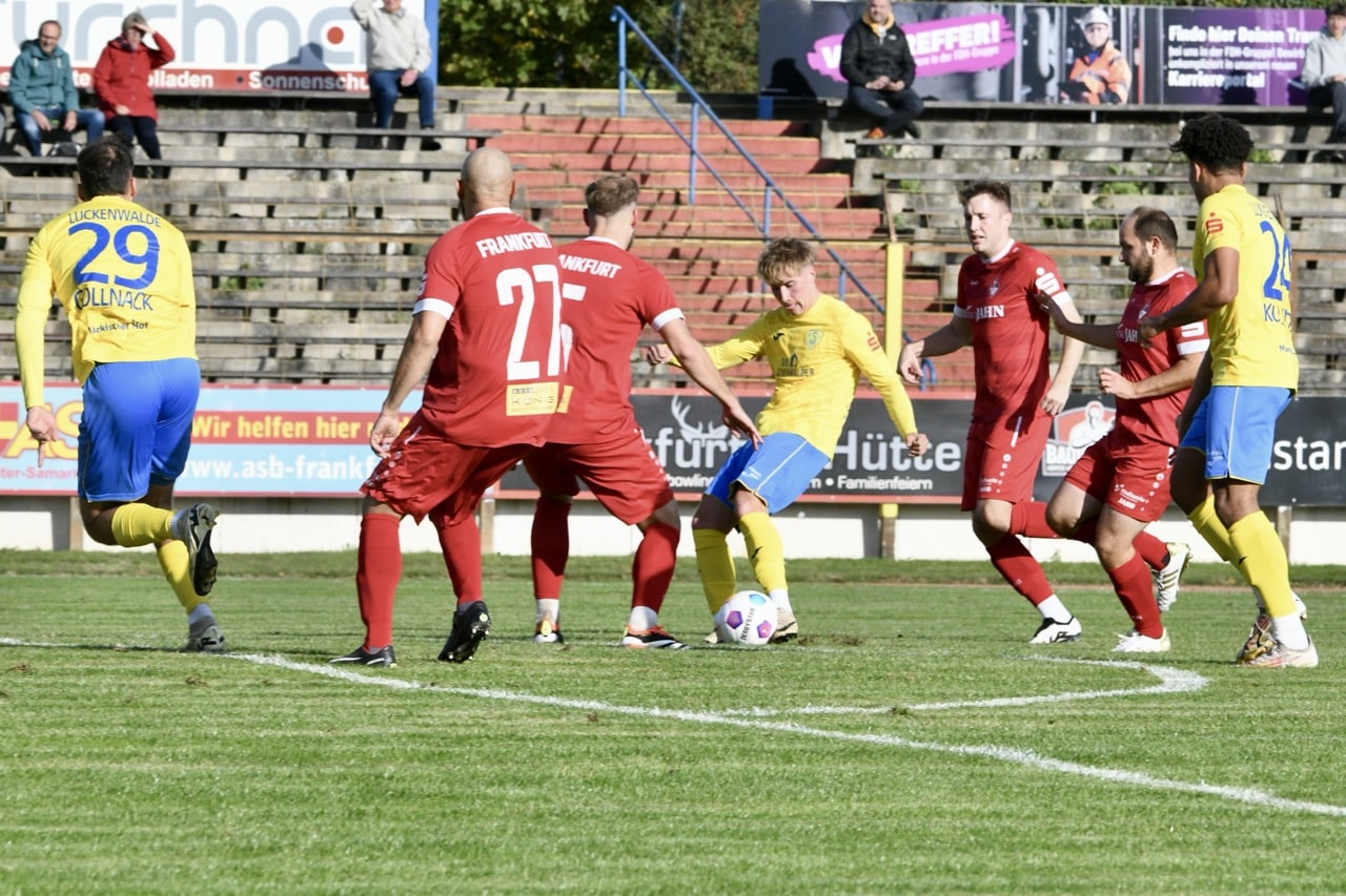 Der erhofft souveräne Auftritt beim Brandenburgliga-Zweiten 7