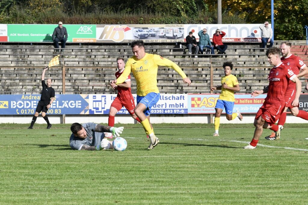Der erhofft souveräne Auftritt beim Brandenburgliga-Zweiten 15