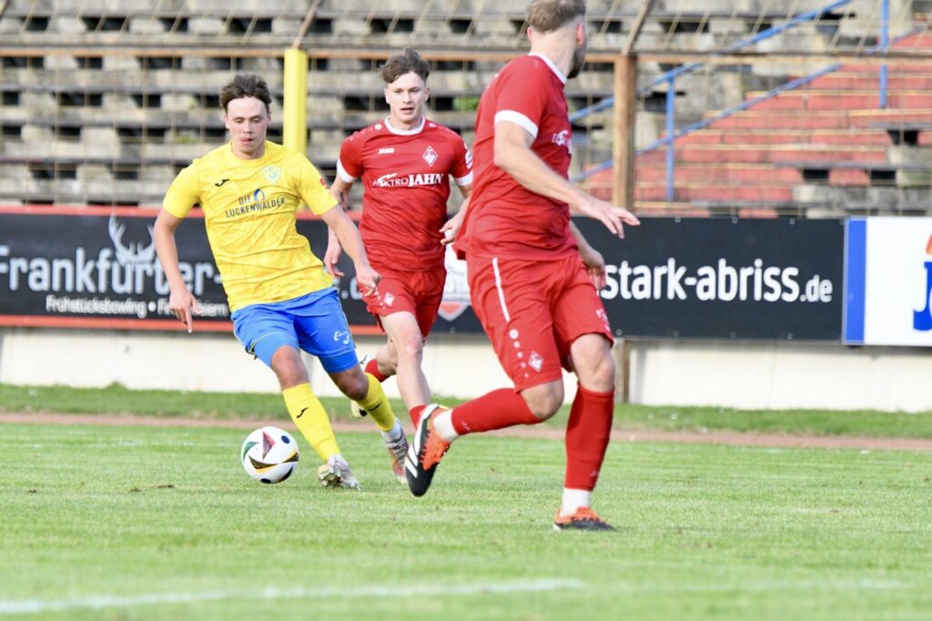 Der erhofft souveräne Auftritt beim Brandenburgliga-Zweiten 33