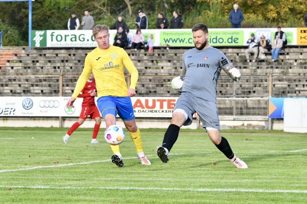 Der erhofft souveräne Auftritt beim Brandenburgliga-Zweiten 41