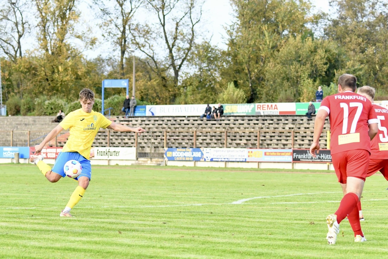 Der erhofft souveräne Auftritt beim Brandenburgliga-Zweiten 43