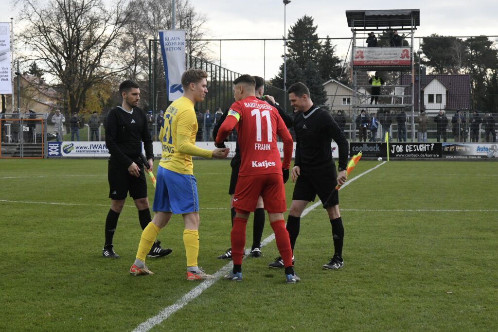 Ein Punkt - zu wenig für den FSV und auch für die Babelsberger 12