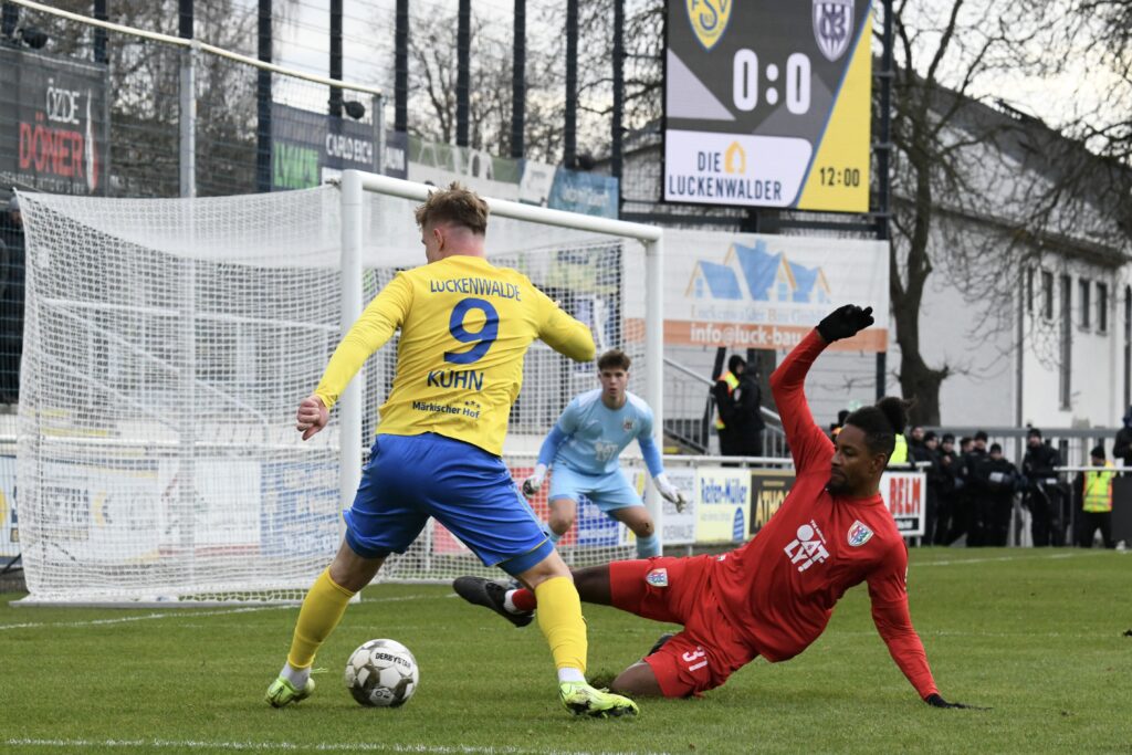 Ein Punkt - zu wenig für den FSV und auch für die Babelsberger 20
