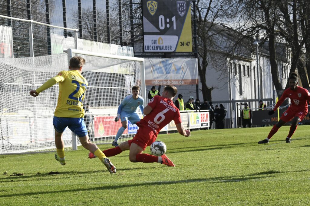 Ein Punkt - zu wenig für den FSV und auch für die Babelsberger 27