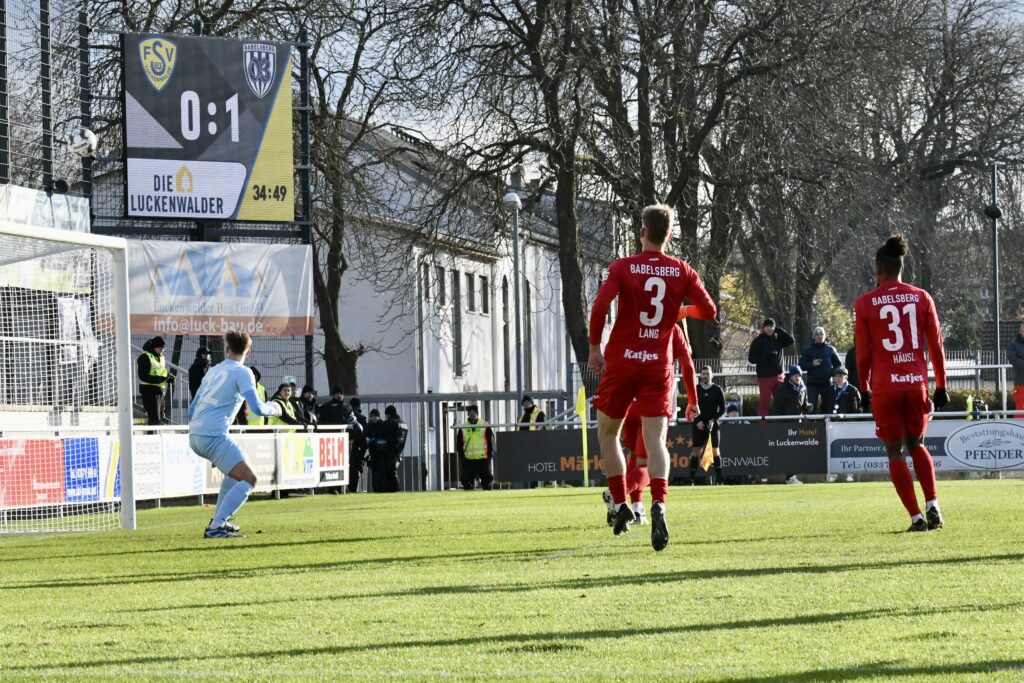 Ein Punkt - zu wenig für den FSV und auch für die Babelsberger 28