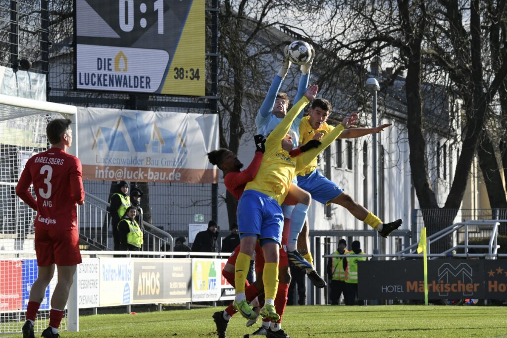 Ein Punkt - zu wenig für den FSV und auch für die Babelsberger 30