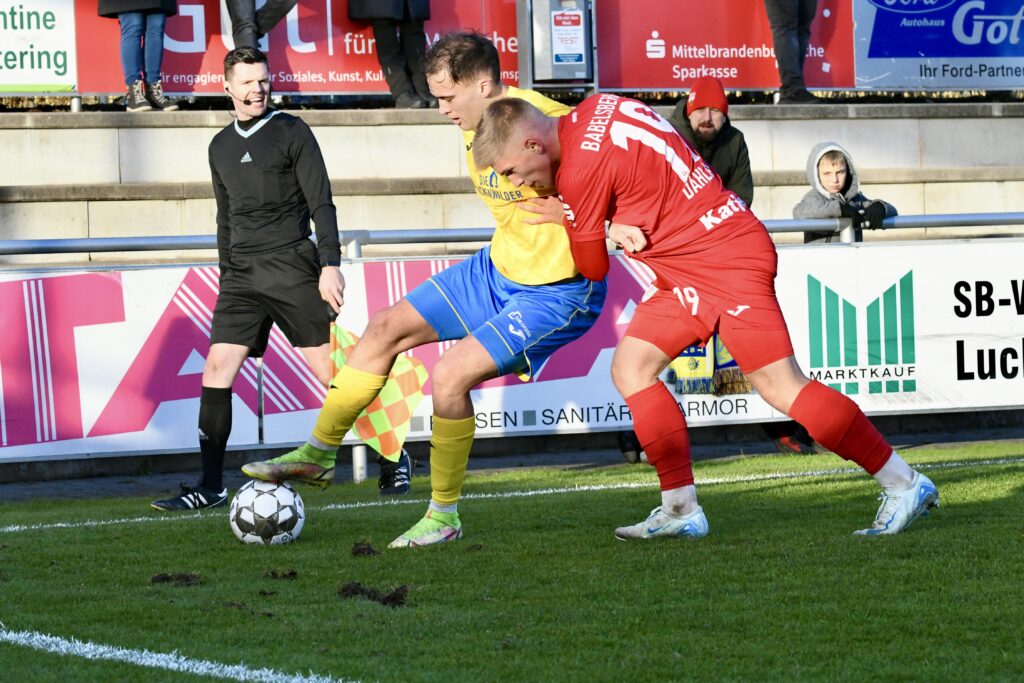 Ein Punkt - zu wenig für den FSV und auch für die Babelsberger 54