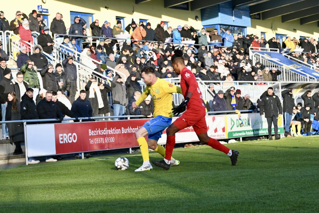 Ein Punkt - zu wenig für den FSV und auch für die Babelsberger 55