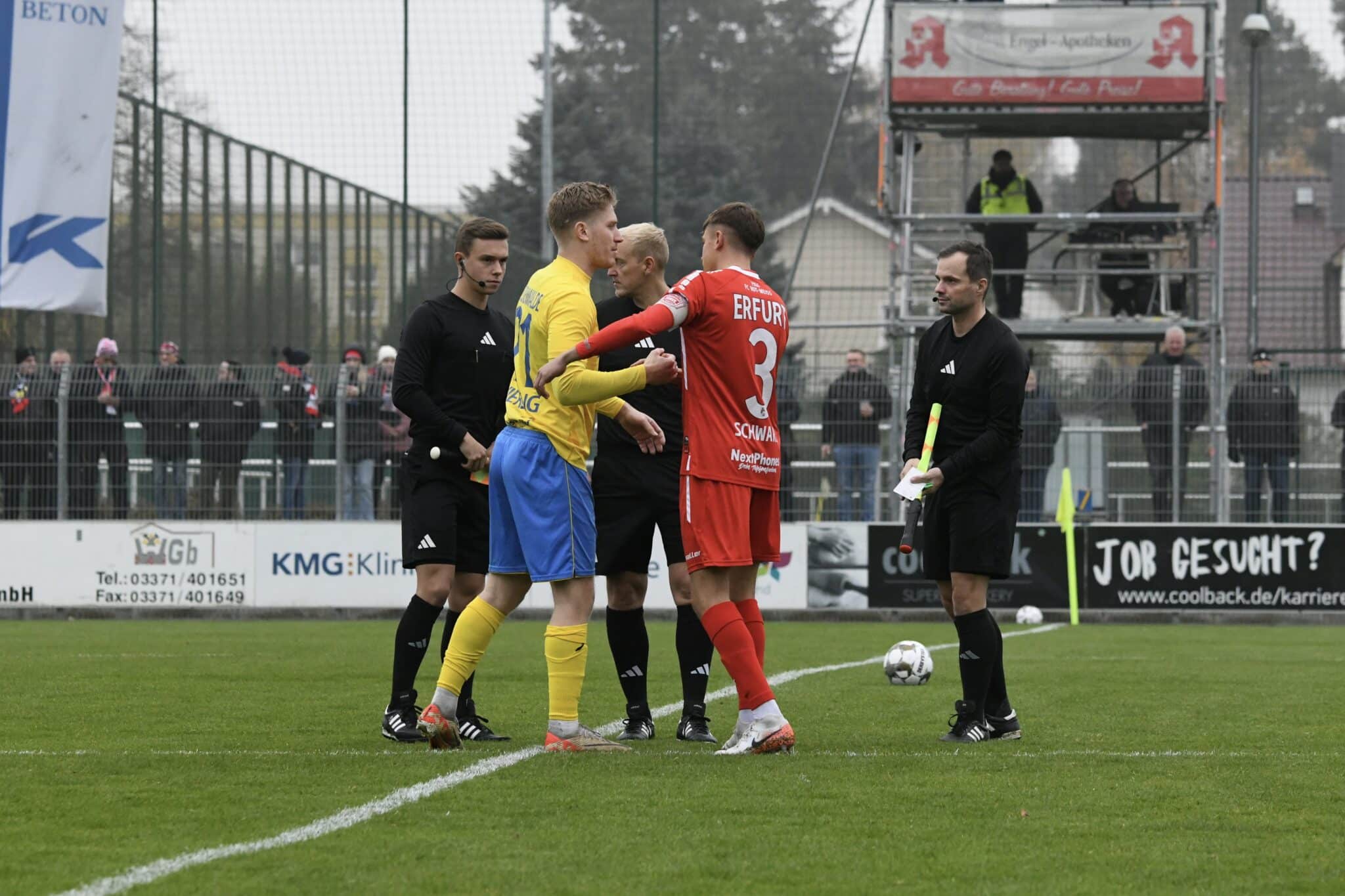 Erfurter Wucht nach der Halbzeit bringt die Wende zugunsten der Thüringer 6