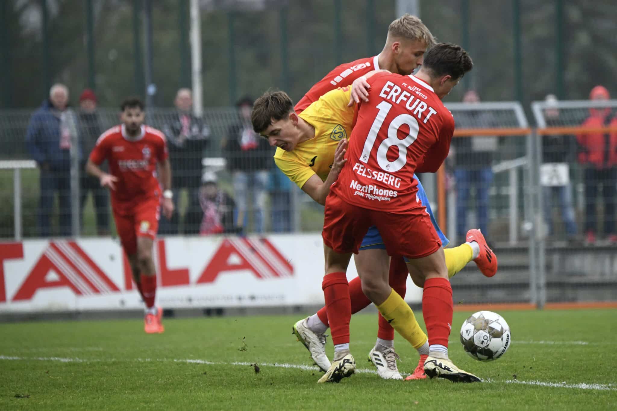 Erfurter Wucht nach der Halbzeit bringt die Wende zugunsten der Thüringer 35