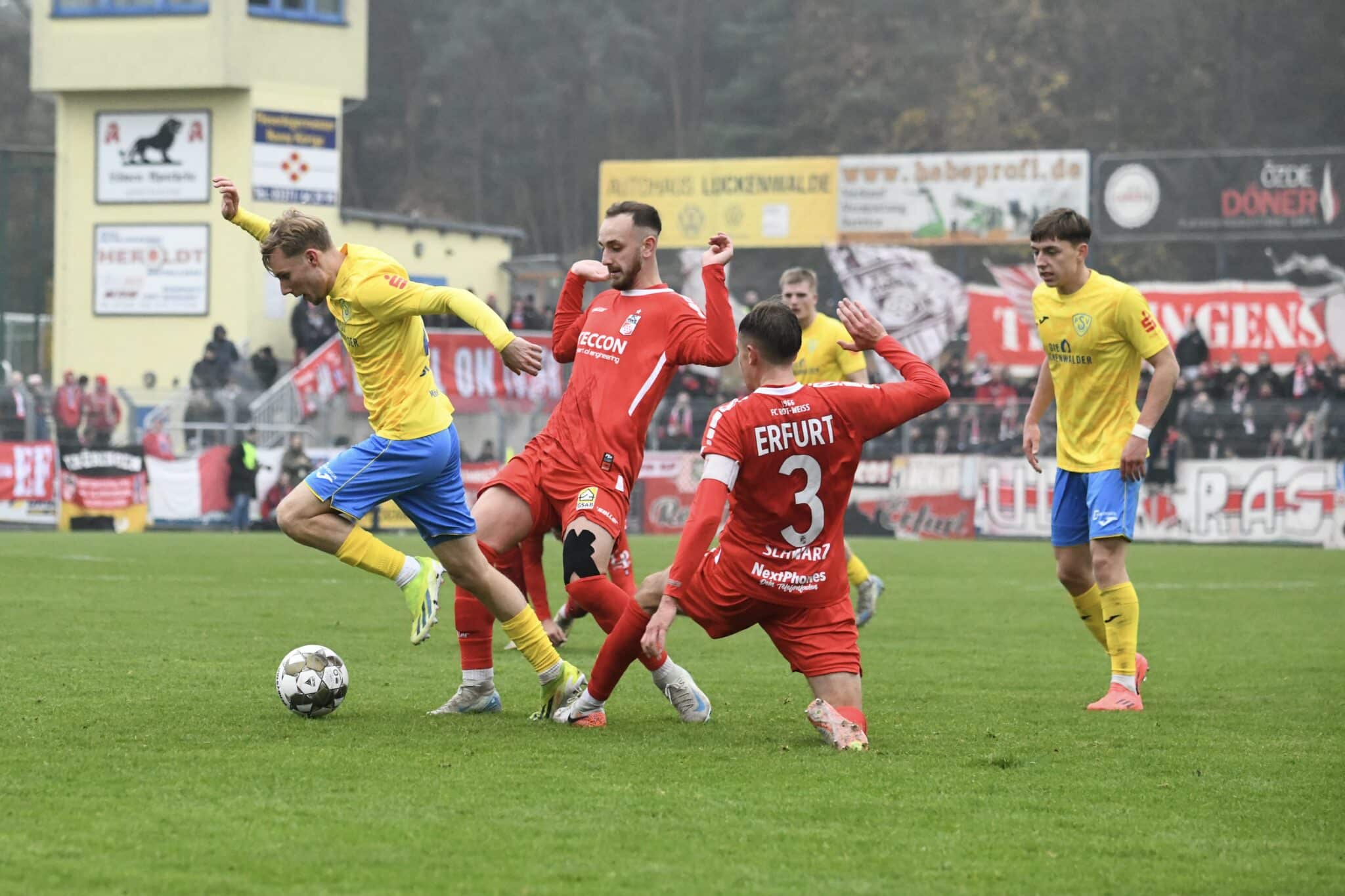 Erfurter Wucht nach der Halbzeit bringt die Wende zugunsten der Thüringer 40