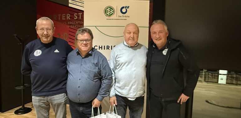 Heinz Rothe beendet Tätigkeit als Obmann des Schiedsrichterausschusses 1