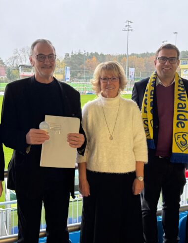 FSV erhält Förderung für den Ausbau der Flutlichtanlage 25