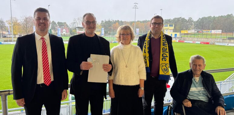 FSV erhält Förderung für den Ausbau der Flutlichtanlage 1