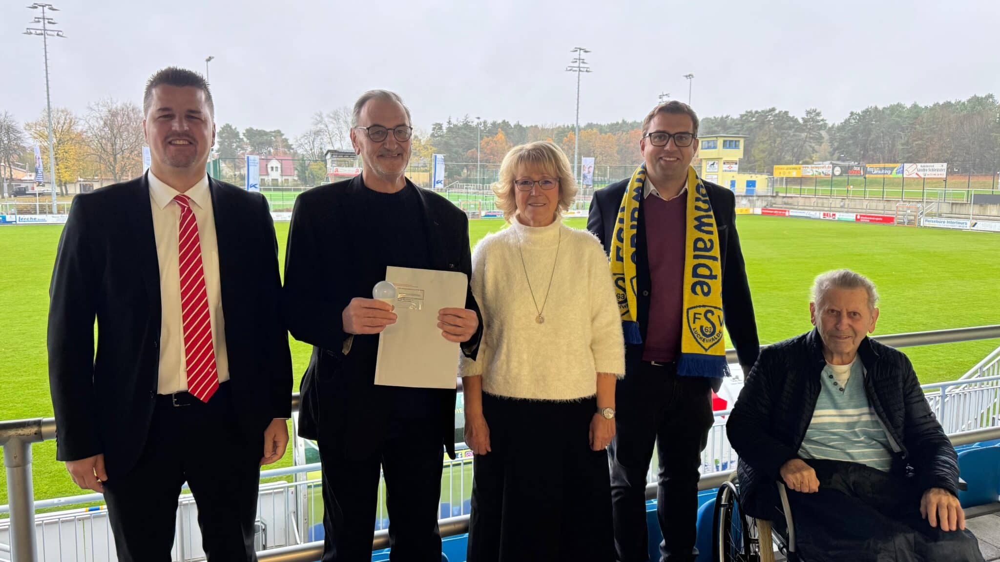 FSV erhält Förderung für den Ausbau der Flutlichtanlage 2