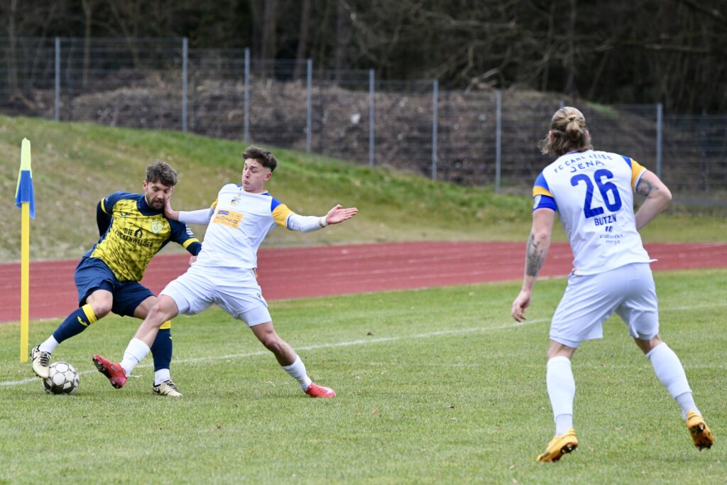 Testspiel gegen Jena 3