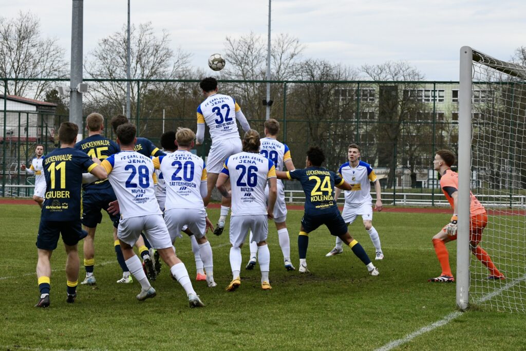 Testspiel gegen Jena 5