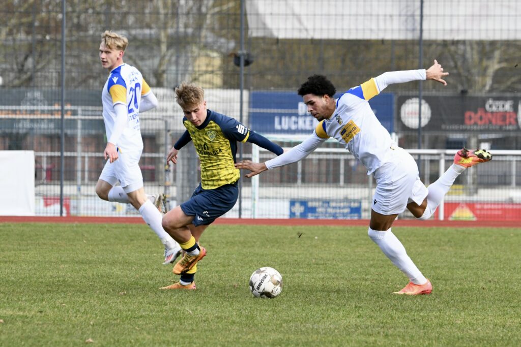 Testspiel gegen Jena 14