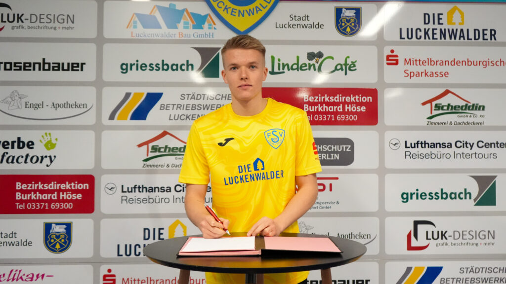 Wir verpflichten Jannick Wolter 1