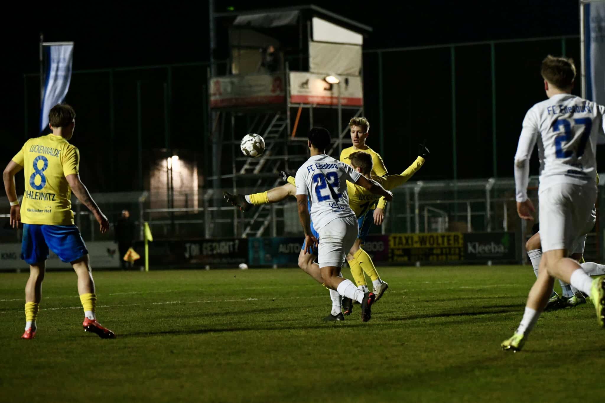 Luckenwalder Chancenwucher ermöglicht Gästesieg 23 Luckenwalder Chancenwucher ermöglicht Gästesieg 23